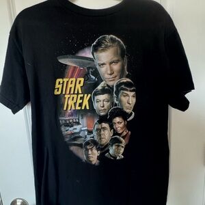 Star Trek Black Graphic Tee